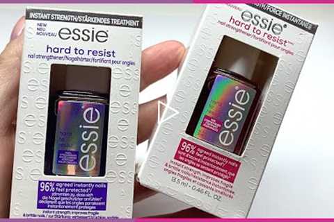 *NEW ESSIE 'HARD TO RESIST' NAIL TREATMENTS [FIRST IMPRESSIONS REVIEW]