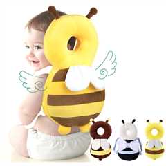Protective Bee Baby Head Protection Pillow