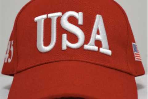 Free Red President Trump "USA" Patriotic Hat - Insight Hiking