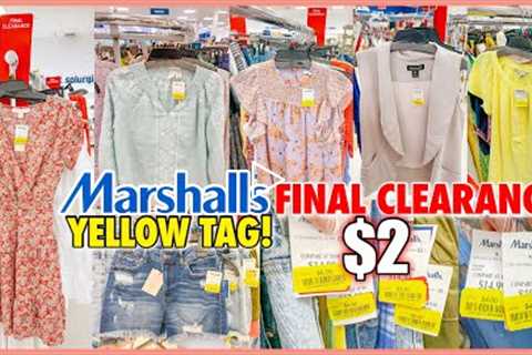 🤩MARSHALLS FINAL CLEARANCE YELLOW TAG‼️AS LOW AS $2.00😮 | MARSHALLS SHOPPING | SHOP WITH ME❤︎