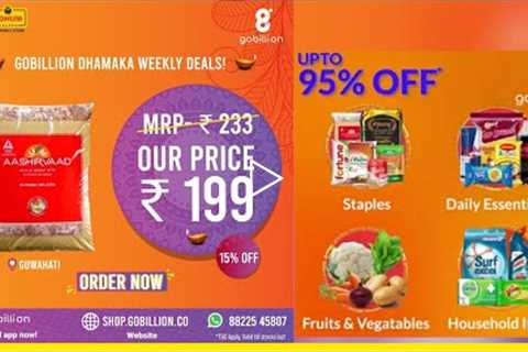 Best Online Grocery Order App | 50% Discount | Free Home Delivery 🤩