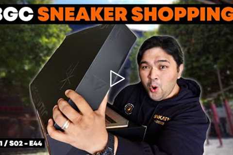 Jordan, Nike, and Adidas Sneaker Shopping at BGC!