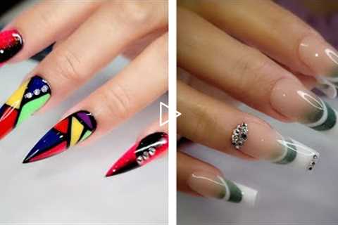 Gorgeous Acrylic Nail Art Ideas & Designs You’ll Love 2022