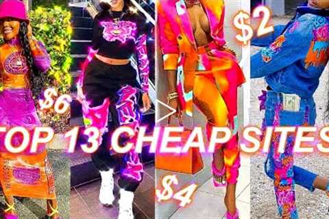 WHERE TO BUY CHEAP CLOTHES ONLINE 2022 👑 BADDIE ON A BUDGET