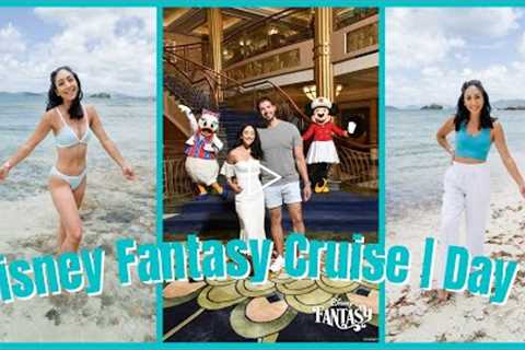 DISNEY FANTASY EASTERN CARIBBEAN CRUISE | DAY 5 | ST. THOMAS ISLAND | SAPPHIRE BEACH | LOBSTER NIGHT