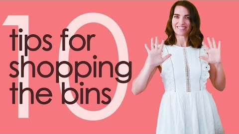 MY BEST TIPS FOR SUCCESS SHOPPING AT THE GOODWILL OUTLET aka THE BINS | THRIFT tO fLIP #26