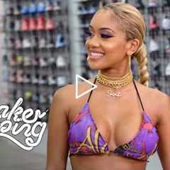 Saweetie Goes Sneaker Shopping With Complex