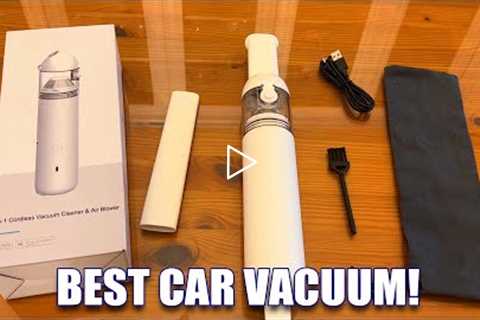 Review Aluan 15000Pa Car Vacuum Cleaner, Handheld Vacuum Cordless Rechargeable