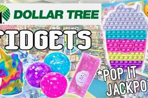 I BOUGHT EVERY NEW HIDDEN FIDGET AT DOLLAR TREE! 🤑 *EPIC POP ITS* No Budget Fidgets Shopping Spree!