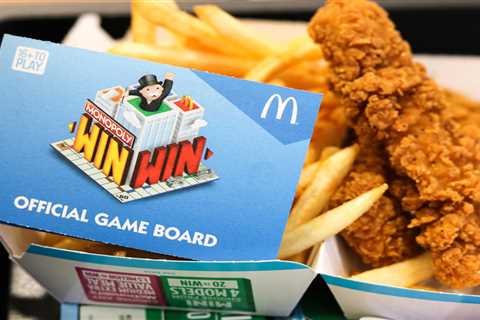 McDonald’s Monopoly menu items 2022 with the most amount of stickers revealed