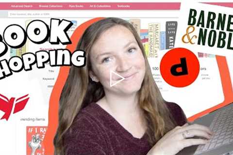 Come BOOK SHOPPING With Me Online 📚 // where to buy cheap books!