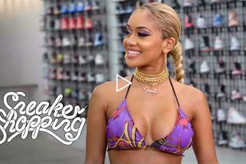 Saweetie Goes Sneaker Shopping With Complex