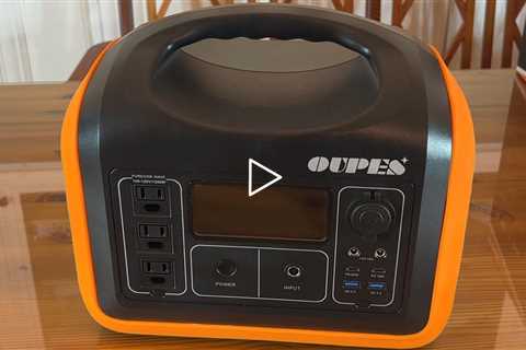 OUPES 1200W LiFePO4 Power Station Solar Generator Review