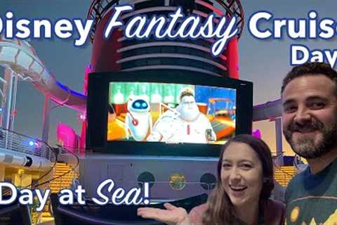 Day at Sea Fun! 7-Night Disney Fantasy Western Caribbean Cruise Vlog 3 | Disney Cruise Line 2022