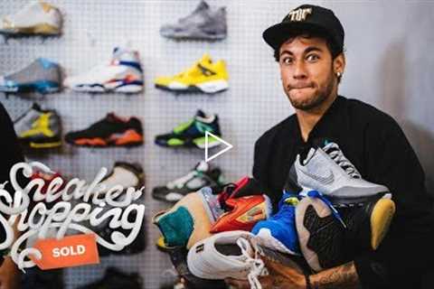 Neymar Goes Sneaker Shopping With Complex