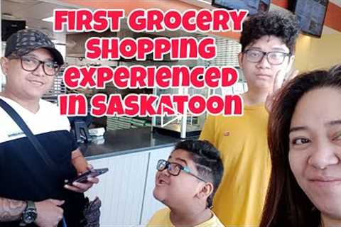 first grocery shopping || welcome to neighborhood grocery store || Team Judit in Canada 🇨🇦