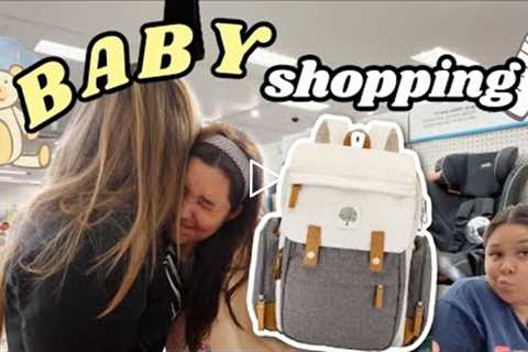 SHOPPING FOR BABY 🧸 + SURPRISING OUR PREGNANT FRIENDS