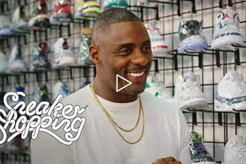 Idris Elba Goes Sneaker Shopping With Complex