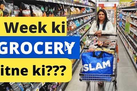 Real Canadian Grocery Shopping | 1 week Grocery in Canada 🇨🇦