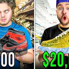 $20,000 VS $200 Sneaker Shopping