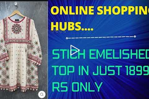 stich embellished viscos shirt | online shopping hubs