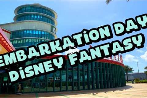 Disney Fantasy Embarkation Morning & Animator's Palate