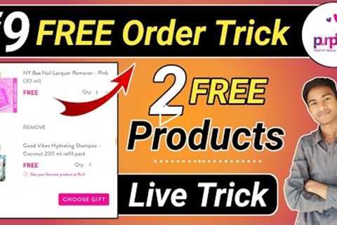 ₹9 Free Shopping loot today | 100% Free 2 Products !! ₹9 Sale Order Trick | Free Products Purple 🔥