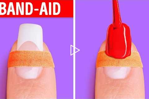 28 NAIL DECOR LIFE HACKS AND MANICURE IDEAS