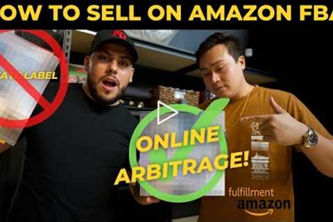 HOW TO SELL ON AMAZON FBA WITH ONLINE ARBITRAGE