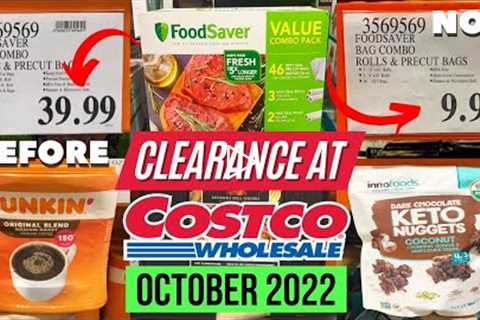 🔥NEW COSTCO CLEARANCE MARKDOWNS (OCTOBER 2022):🚨50-75% OFF, INCREDIBLE DISCOUNTS!!!