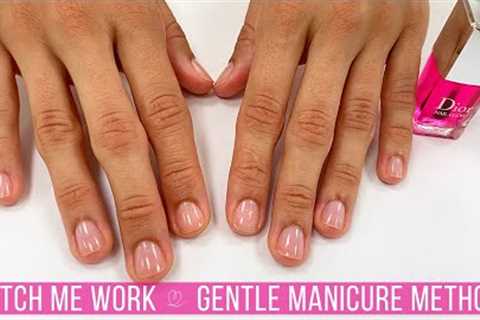 Gentle, Non-Invasive Manicure with Dior Nail Glow | *New Client*  [Watch Me Work]