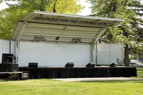 Portable Outdoor Stage Manufacturer - Island Tweethearts