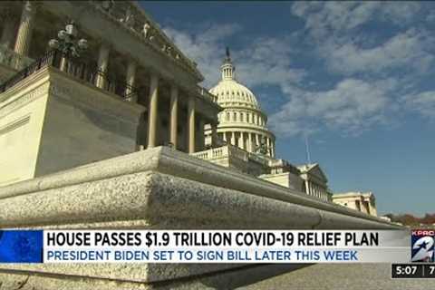 House passes $1.9 trillion COVID-19 relief plan