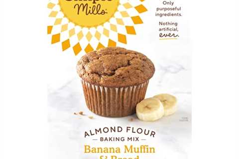 Simple Mills Almond Flour Baking Mix, Banana Muffin & Bread Mix – Gluten Free, Plant Based, Paleo..