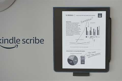 Make notes in your docs with Kindle Scribe