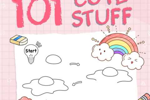 How To Draw 101 Cute Stuff For Kids: Simple and Easy Step-by-Step Guide Book to Draw Everything..