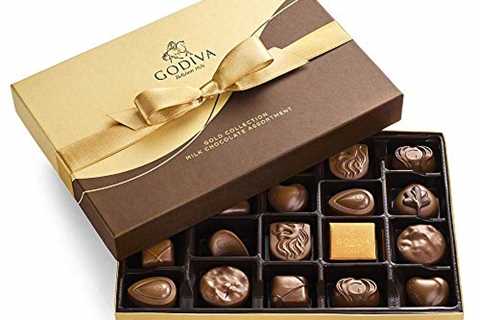 Godiva Chocolatier Gift Box, Milk Chocolate, Milk-Chocolate 22 pc.