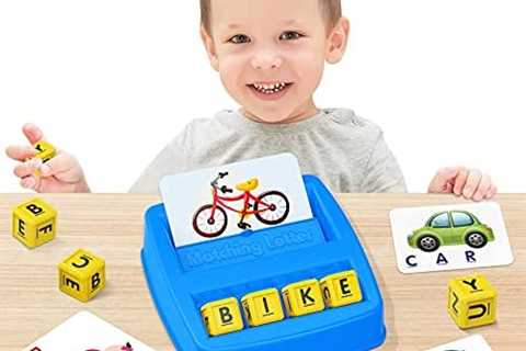 NARRIO Educational Toys for 3 4 5 Year Old Boys Gift, Matching Letter Game Preschool ABC Learning..