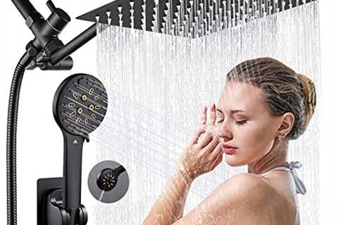 Shower Head,Rainfall Shower Head with Handheld Combo, 10” High Pressure Rainfall Shower Head / 6..