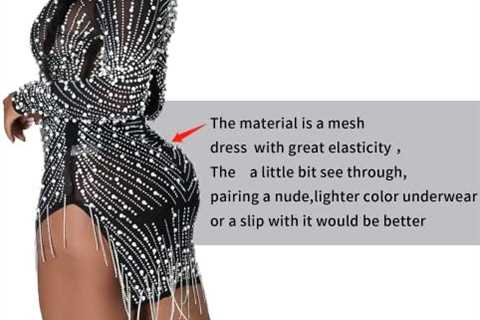 Women Sexy Hot Drilling Process Sexy Dress Party Club Night Dress…