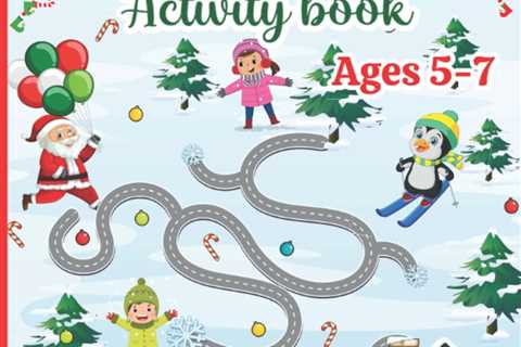 Christmas Activity Book for Kids Ages 5-7: 120 Fun Activities: Coloring, Logic Puzzle, Maze Game,..