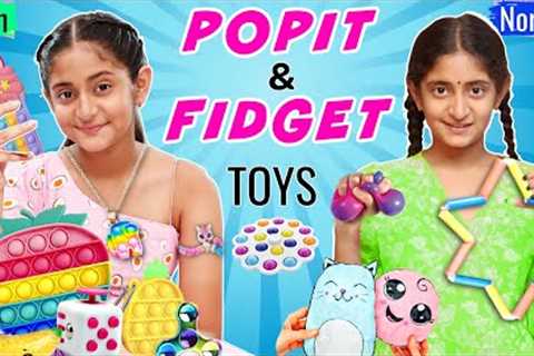 POP IT Vs DIY FIDGET Toys at HOME  | Summer Vacation Activity | MyMissAnand