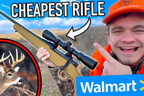 Deer Hunting with Walmart’s CHEAPEST Rifle!