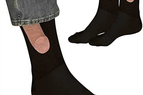 ChicSoleil Show off socks for Men-Show off Funny Colorful Socks Cotton Middle High Socks with 3D..