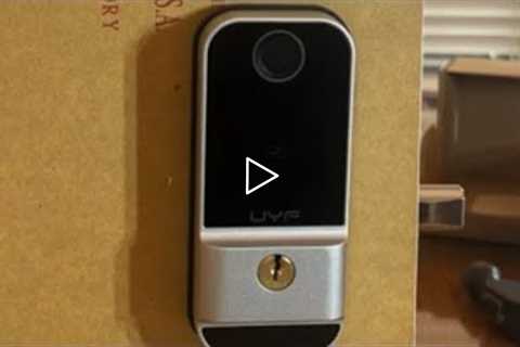 Fingerprint Door Lock, UYF Keyless Entry Door Lock with Keypad