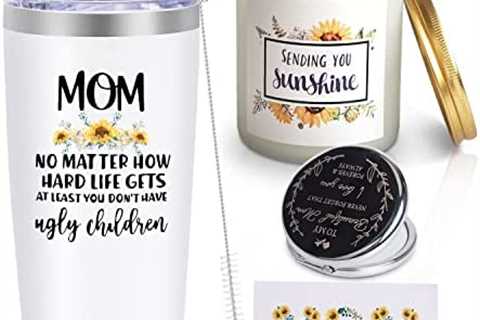 UAREHIBY Gifts For Mom,20 OZ Insulated Tumbler For Mom From Daughter Son,Funny Presents for Mother..