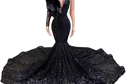 ZHUNASHOW Sequined Mermaid One Shoulder Prom Shower Party Dress Evening Pageant Celebrity Gown