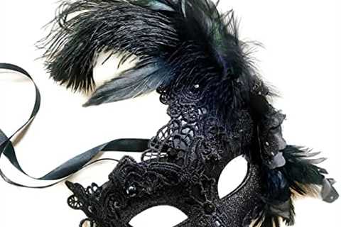 MasqStudio Brocade Lace Masquerade Ball Mask Burlesque Mardi Gras Birthday Prom Wedding Party