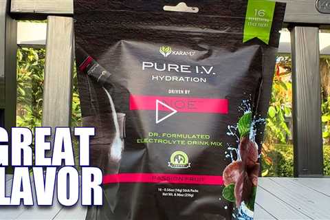 KaraMD Pure IV Electrolyte Passion Fruit Powder Drink Mix