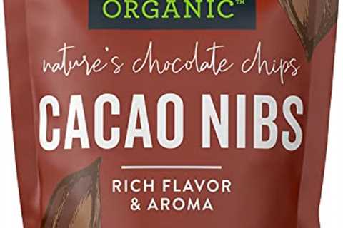 Organic Cacao Nibs, 2 lb Bag (907g) – Keto Friendly and Vegan Unsweetened Chocolate Chip Substitute,..